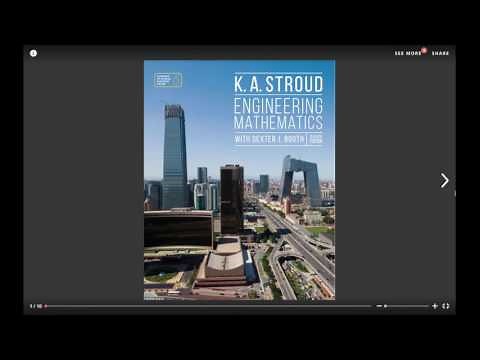 Stroud's Engineering Mathematics walk-through