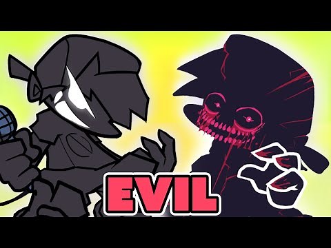FRIDAY NIGHT FUNKIN' mod EVIL Boyfriend vs BF!