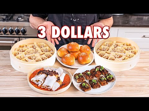 $3 Easy Chinese Meal From Scratch (Dim Sum)