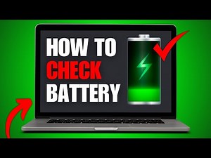 How To Check Laptop Battery Health in Windows 11