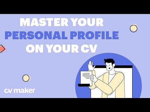 How to Write Your Personal Profile for CV + Free Examples #CVMaker