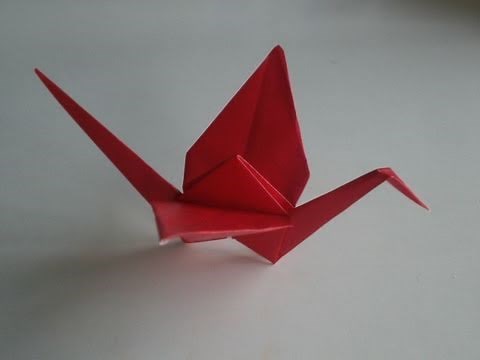 Origami: Crane [tutorial]