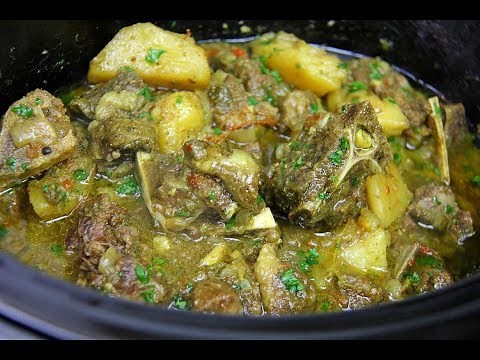 Ultimate SlowCooker (CrockPot) Curry Goat | CaribbeanPot.com