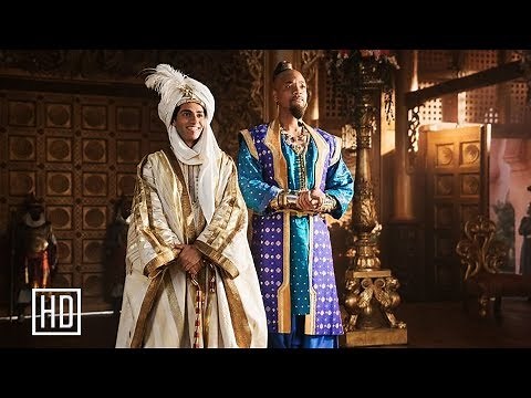Aladdin Meets Jasmine As Prince Ali Scene - Aladdin 2019 Movie Scene Clip