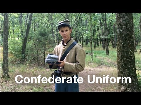 Civil War Confederate Uniform
