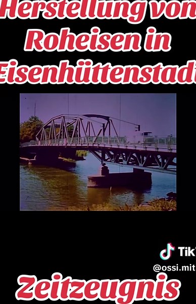 Roheisenherstellung in der DDR: Ein Blick auf Eisenhüttenstadt