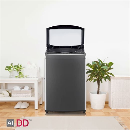 Rainy season is on, but you can get that fresh laundry vibe that lasts with LG AI DD™ and Scent after every wash for various fabric types! Check out LG’s top-load washing machines with AI DD and Scent features. https://www.lg.com/ph/washing-machines/lg-tv2521sv7j #LifesGood | LG Global
