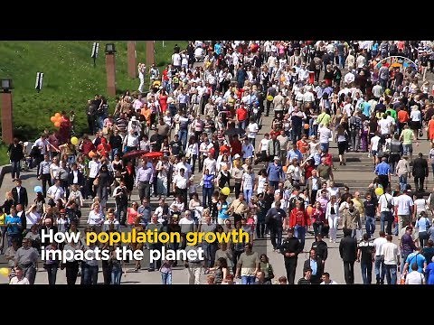 How population growth impacts the planet