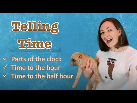 Telling Time Lesson for Kids