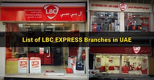 LBC Express Branches in UAE