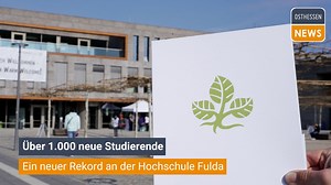 FULDA: Über 1.000 neue Studierende starten ins Sommersemester - Ein neuer Rekord an der Hochschule Fulda, doch was erhoffen sich die "Erstis"?🎓 Dazu mehr bei uns aktuell in Web💻 und App 📲 #osthessennews #aktuell #regional #orange #hochschule #fulda | osthessen-news.de