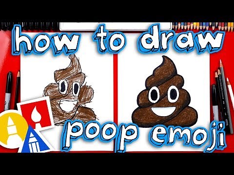 How To Draw The Poop Emoji 💩