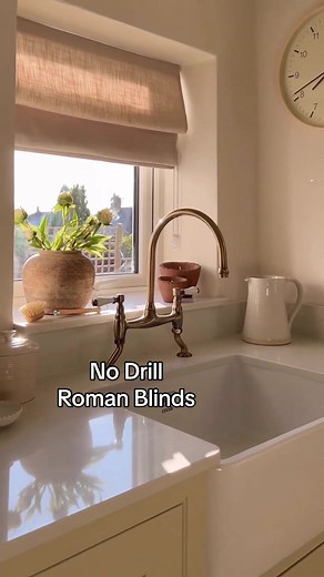 Easy Installation No Drill Roller Blinds | Click2Go System