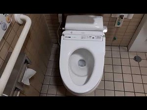 TOTO 自動洗浄大便器の小洗浄の流れ方