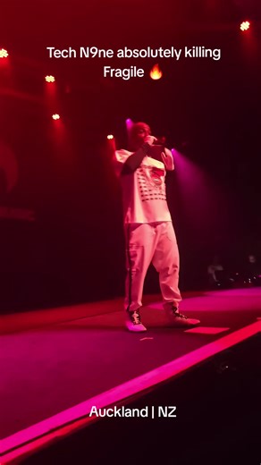 Tech N9ne's Fragile Performance in Auckland 2025