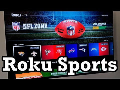 How to Watch Live Sports on Roku Free Channel TV Cable Team NFL NHL MLB Soccer College NBA FIFA