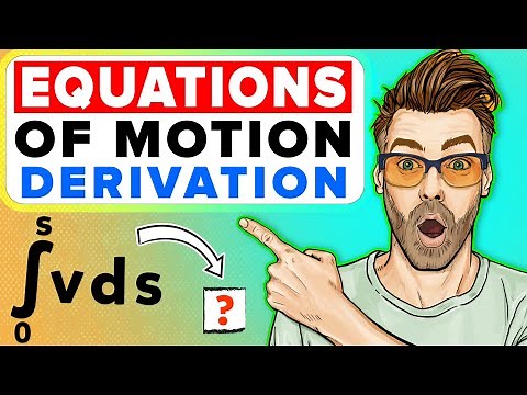 Derivation of Equations of Motion Class 11