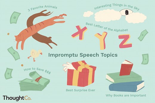 50 Topics for Impromptu Student Speeches