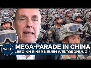 CHINA: Protz-Parade mit Putin! Peking fährt große Geschütze auf! Xi sendet Signal an die Welt