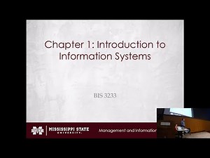 BIS 3233 - Chapter 1: Introduction to Information Systems
