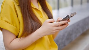 Girl, Office, W, Computer