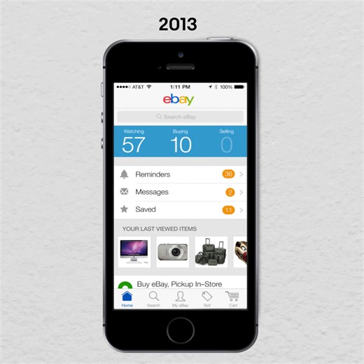 It’s been 15 long years since we released the eBay mobile app as a launch partner for the then-new Apple App Store. Since then we've been constantly updating to give you the best on-the-go shopping experience possible, and there’s still more to come! Thanks to the millions who have downloaded and enjoyed the app over the years. Here’s to another 15 🎉 Learn more about the history and development of the eBay app here: https://ebay.to/15Years-ofeBayApp | eBay