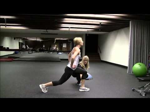 Step Back Lunge - Exercise Demonstration