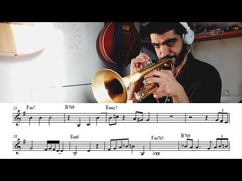 Chet Baker - Alone Together Trumpet Solo transcription