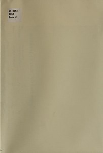 Presidential election, 1864. Proceedings of the National union convention held in Baltimore, Md., June 7th and 8th, 1864.