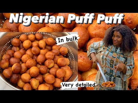 How to make Nigerian Puff Puff /step by step | for beginners | very detailed