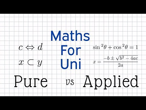 Pure vs Applied Maths | MathsForUni