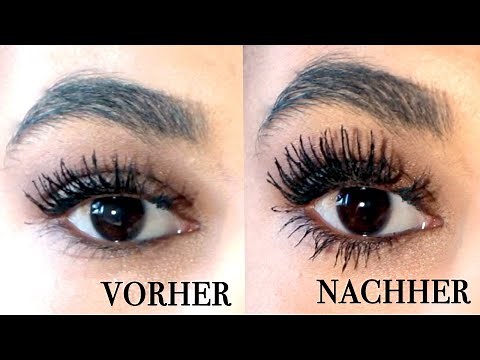 Wimpern tuschen | richtige Technik + Geheimtipps | ohne zusätzliche Tools (ohne Wimpernzange!)