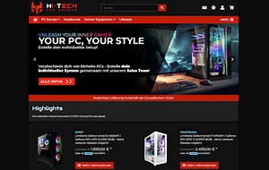 Gaming PCs zu verschiedenen Preisen kaufen | HI-TECH Computer