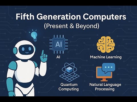 Fifth Generation Computers Explained | The Future of AI & Quantum Computing