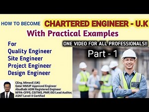Part-1-How to Become a Chartered Engineer l Step by Step Guide for All Engineering Professionals