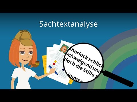 Sachtextanalyse schreiben