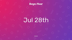 National Holidays on July 28th, 2026 | Days Of The Year