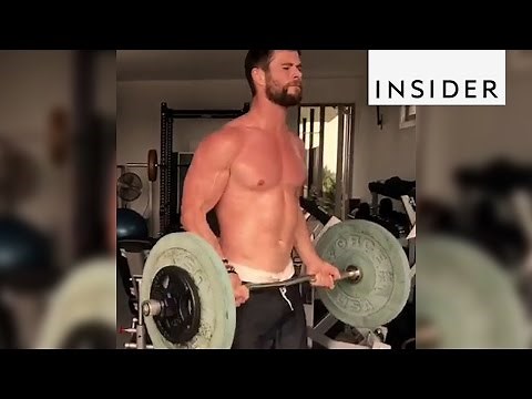 Chris Hemsworth's Workout Routine To Get In Shape To Play Thor