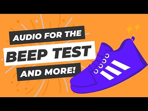 Beep Test Audio (and more!)