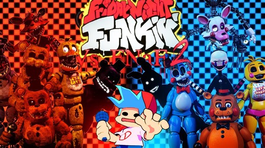 FNF Vs FNAF 2 Demo Released
