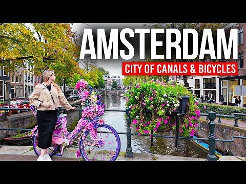 AMSTERDAM, Netherlands 🇳🇱 The Most Beautiful City in Europe? | 4K Walking Tour