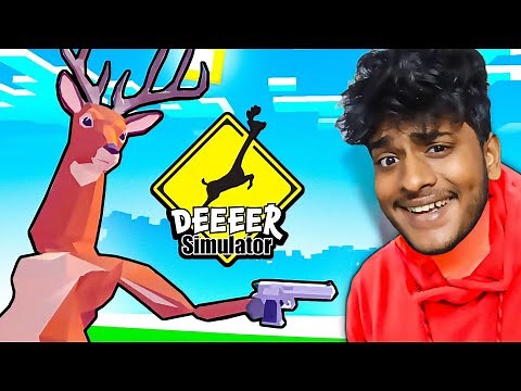 Deer simulator 🤣|I became a deer gameplay part-1|On vtg!