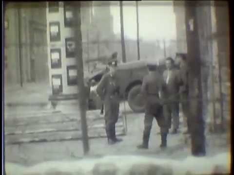 US Spionage Film über die DDR Grenze in Berlin 09.12.1961