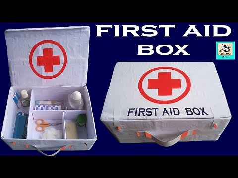 how to make first aid box at home