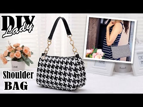 DIY POPULAR DESIGN PURSE BAG // Cute Casual Tote Bag Tutorial