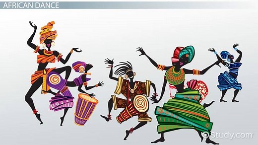 African Dance History, Costumes & Music
