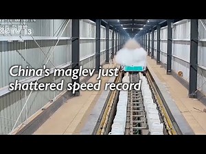 China smashes maglev speed record, accelerating to 700 km/h in just 2 seconds