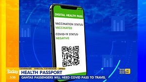 The future of international travel has been revealed with Qantas confirming passengers will need a 'digital health pass' to fly. #9News | Nightly at 6.00pm | 9 News Adelaide