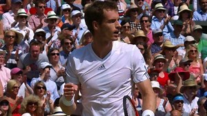 Wimbledon 2013: Andy Murray wins first set in Wimbledon final
