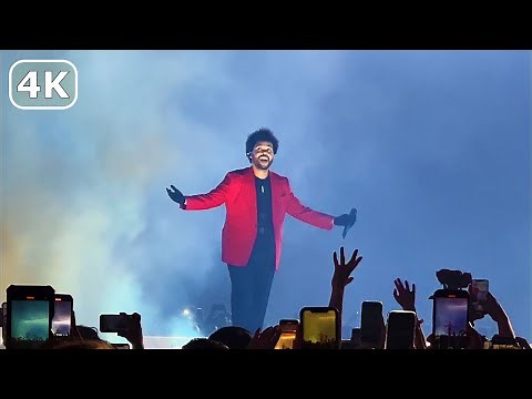 4K The Weeknd - Blinding Lights / Live in Las Vegas 08/20/2022